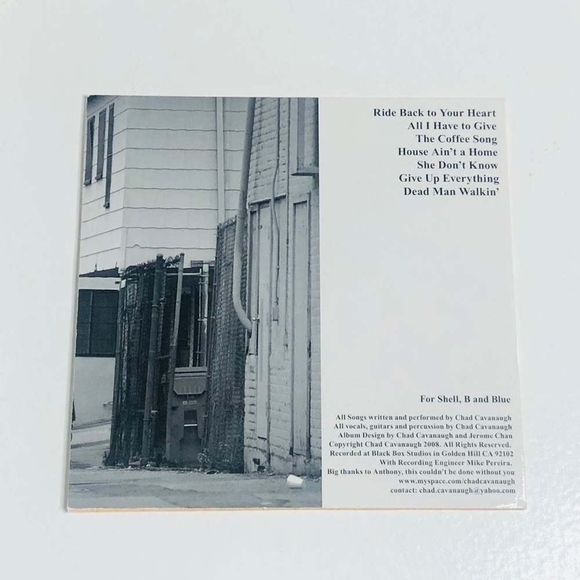 Rare! CD Chad Cavanaugh - The Coffeehouse Rebellion - Picture 2 of 2
